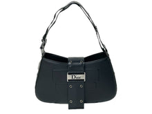 Load image into Gallery viewer, Christian Dior クリスチャンディオール ストリートシック ショルダーバッグ MA-0032 ブラック レザー シルバー金具 美品 中古 66969
