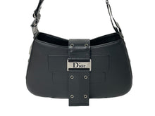 Load image into Gallery viewer, Christian Dior クリスチャンディオール ストリートシック ショルダーバッグ MA-0032 ブラック レザー シルバー金具 美品 中古 66969
