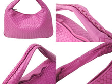 Load image into Gallery viewer, 極美品 BOTTEGAVENETA ボッテガヴェネタ イントレチャート ワンショルダーバッグ 115654 V0016 6262 ピンク レザー 中古 66972