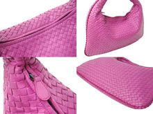 Load image into Gallery viewer, 極美品 BOTTEGAVENETA ボッテガヴェネタ イントレチャート ワンショルダーバッグ 115654 V0016 6262 ピンク レザー 中古 66972