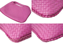 Load image into Gallery viewer, 極美品 BOTTEGAVENETA ボッテガヴェネタ イントレチャート ワンショルダーバッグ 115654 V0016 6262 ピンク レザー 中古 66972