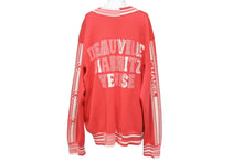 画像をギャラリービューアに読み込む, CHANEL シャネル カシミヤ セーター ニット P61035K46366 サイズM ココマーク Vネック スリット ピンク 美品 中古 66978