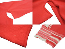 画像をギャラリービューアに読み込む, CHANEL シャネル カシミヤ セーター ニット P61035K46366 サイズM ココマーク Vネック スリット ピンク 美品 中古 66978