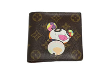 Load image into Gallery viewer, LOUIS VUITTON ルイヴィトン ポルトフォイユ・マルコ M61666 二つ折り財布 村上隆 モノグラムパンダ 美品 中古 66986