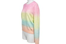 画像をギャラリービューアに読み込む, 新品同様 CHANEL シャネル ニットセーター P76514K11003 サイズ38 ボーダー グラデーション ココマーク ボタン 中古 67002