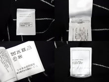 画像をギャラリービューアに読み込む, 極美品 CHANEL シャネル セーター P74734K10713 サイズ38 カシミヤ ストライプ ココマーク ボタン 刺繍 ブラック 中古 67004