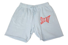 画像をギャラリービューアに読み込む, SAINT MICHAEL セントマイケル パンツ スウェットショーツパンツ SAINTロゴ SM-S22-0000-049 サイズL ライトブルー 美品 中古 67007