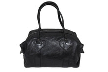 Load image into Gallery viewer, CHROME HEARTS クロムハーツ オールド モニカ ハンドバッグ レザー シルバー SV925 ブラック レザー 美品 中古 67008