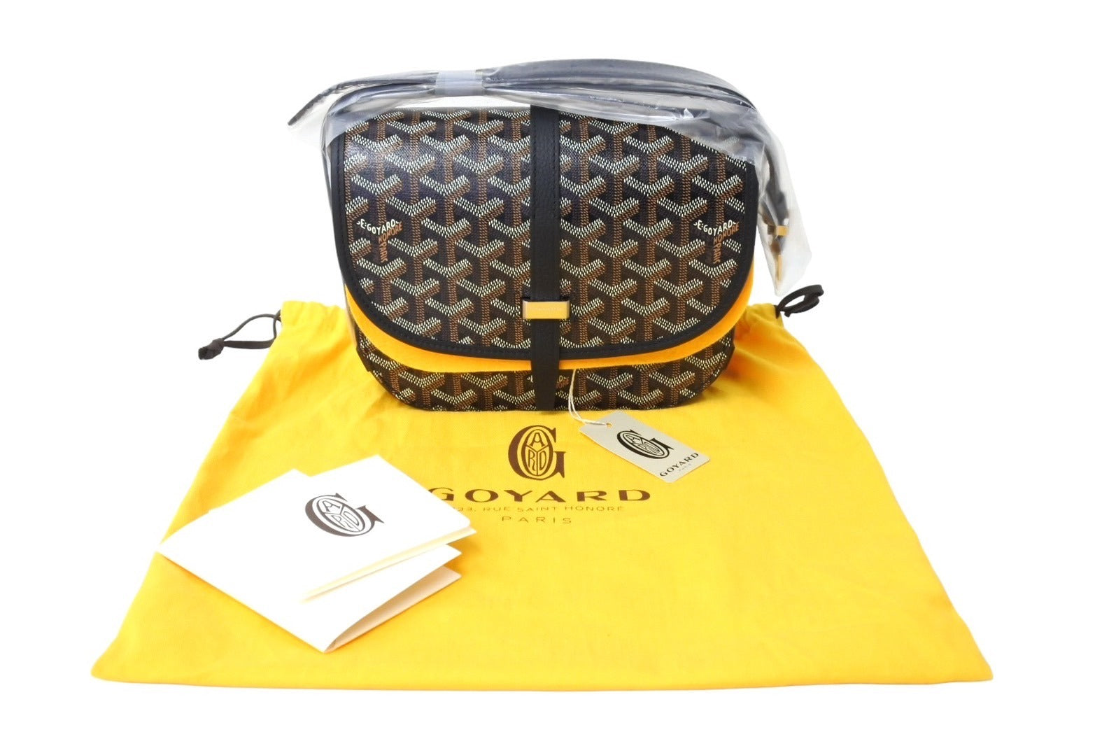 新品未使用品 GOYARD ゴヤール ベルヴェデール PM ショルダーバッグ BELVE3PMLTY01CG01P ヘリンボーン ブラック 中古  67027 – Casanova Vintage