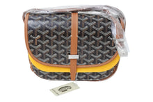 画像をギャラリービューアに読み込む, 新品未使用品 GOYARD ゴヤール ベルヴェデール PM ショルダーバッグ BELVE3PMLTY01CG03P ヘリンボーン ブラウン 中古 67031