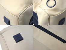 画像をギャラリービューアに読み込む, CHANEL シャネル スポーツライン ボストンバッグ ココマーク ロゴ 7番台 ナイロン ベージュ ブラック 美品 中古 67034