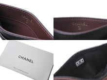 画像をギャラリービューアに読み込む, 新品未使用 CHANEL シャネル カードケース ココマーク キャビアスキン シリアルランダム ブラック ゴールド金具 中古 67035