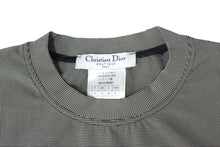 Load image into Gallery viewer, 極美品 Christian Dior クリスチャンディオール J'ADORE DIOR 千鳥柄 タンクトップ ノースリーブ グレー ブラック ロゴ トップス 2A12155301 サイズ40 中古 67040