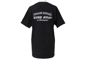 CHROME HEARTS × A BATHING APE クロムハーツ アベイシングエイプ 半袖Ｔシャツ サイズS ベイビーマイロ ブラック 美品 中古 67076