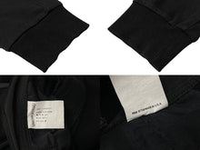 画像をギャラリービューアに読み込む, CHROME HEARTS クロムハーツ スウェットパンツ レザークロスパッチ シルバ−925 レザー コットン ブラック 美品 中古 67081