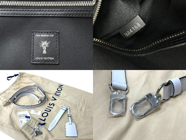 LOUIS VUITTON ルイヴィトン キーポル バンドリエール50 ボストンバッグ 2018 FIFA WORLD CUP ウクライナカラー 美品 中古 67083