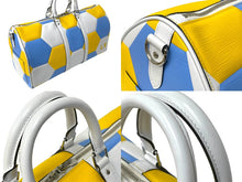 画像をギャラリービューアに読み込む, LOUIS VUITTON ルイヴィトン キーポル バンドリエール50 ボストンバッグ 2018 FIFA WORLD CUP ウクライナカラー 美品 中古 67083