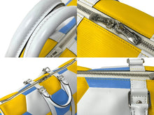 画像をギャラリービューアに読み込む, LOUIS VUITTON ルイヴィトン キーポル バンドリエール50 ボストンバッグ 2018 FIFA WORLD CUP ウクライナカラー 美品 中古 67083