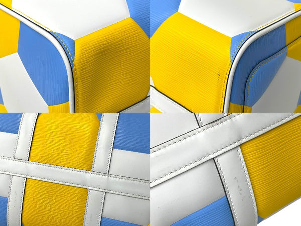 LOUIS VUITTON ルイヴィトン キーポル バンドリエール50 ボストンバッグ 2018 FIFA WORLD CUP ウクライナカラー 美品 中古 67083