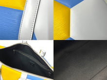 画像をギャラリービューアに読み込む, LOUIS VUITTON ルイヴィトン キーポル バンドリエール50 ボストンバッグ 2018 FIFA WORLD CUP ウクライナカラー 美品 中古 67083