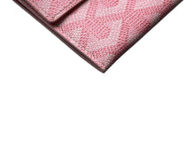画像をギャラリービューアに読み込む, 極美品 GOYARD ゴヤール マリニー ウォレット コインケース 小銭入れ カードケース PVC レザー ピンク シルバー金具 中古 67085