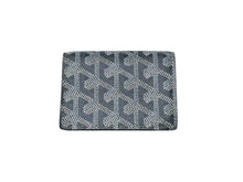 画像をギャラリービューアに読み込む, 極美品 GOYARD ゴヤール マルゼルブ カードケース ヘリンボーン柄 グレー ゴヤールディンキャンバス カーフスキン 中古 67087