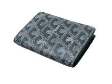 画像をギャラリービューアに読み込む, 極美品 GOYARD ゴヤール マルゼルブ カードケース ヘリンボーン柄 グレー ゴヤールディンキャンバス カーフスキン 中古 67087