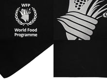 Load image into Gallery viewer, BALENCIAGA バレンシアガ World Food Programme WFP 半袖Ｔシャツ サイズM 541874 コットン ブラック 18AW 美品 中古 67090