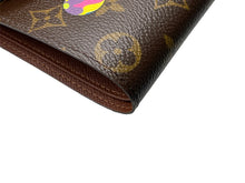 画像をギャラリービューアに読み込む, 新品同様 LOUIS VUITTON ルイヴィトン 村上隆 コラボ 二つ折り財布 M61666 ポルトフォイユマルコ モノグラムパンダ 中古 67117