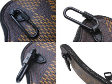 画像をギャラリービューアに読み込む, LOUIS VUITTON ルイヴィトン スクエアード カモコインケース ヴァージルアブロー NIGO N60388 レザー マルチカラー 美品 中古 67133