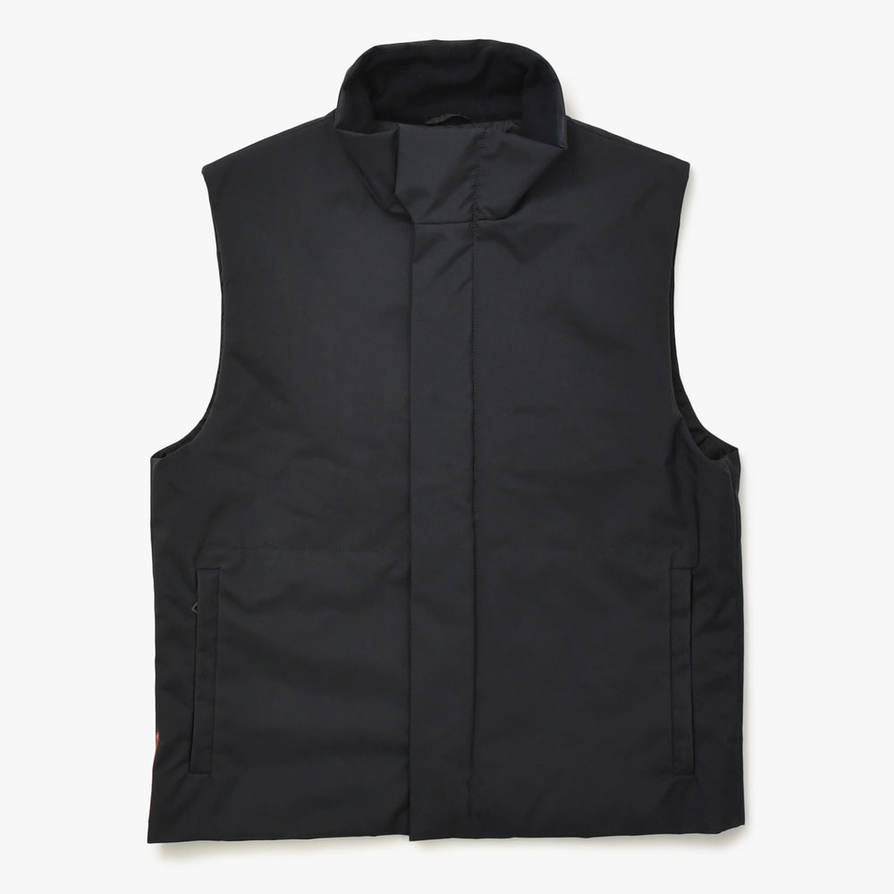 PRADA SPORTS プラダ スポーツ パデットベスト SGV144 サイズ48 ラバーパッチ ブラック レッド ヴィンテージ 美品 中古 4a006714