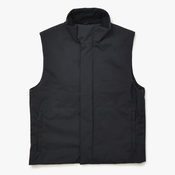 PRADA SPORTS プラダ スポーツ パデットベスト SGV144 サイズ48 ラバーパッチ ブラック レッド ヴィンテージ 美品 中古 4a006714