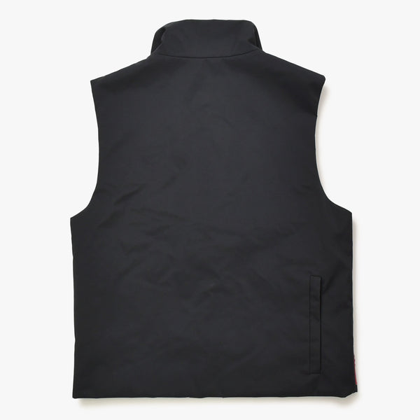 PRADA SPORTS プラダ スポーツ パデットベスト SGV144 サイズ48 ラバーパッチ ブラック レッド ヴィンテージ 美品 中古 4a006714