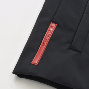 PRADA SPORTS プラダ スポーツ パデットベスト SGV144 サイズ48 ラバーパッチ ブラック レッド ヴィンテージ 美品 中古 4a006714