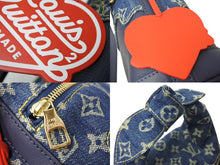 Load image into Gallery viewer, 新品同様品 LOUISVUITTON ルイヴィトン NIGO ジャパニーズクルーザー ハンドバッグ M45970 デニム トリヨン インディゴ 中古 67143