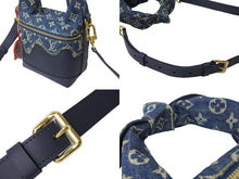 Load image into Gallery viewer, 新品同様品 LOUISVUITTON ルイヴィトン NIGO ジャパニーズクルーザー ハンドバッグ M45970 デニム トリヨン インディゴ 中古 67143