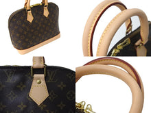 画像をギャラリービューアに読み込む, 極美品 LOUIS VUITTON ルイヴィトン アルマPM ハンドバッグ 廃番 M51130 モノグラム ゴールド金具 ブラウン 中古 67157