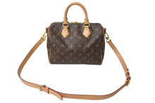 画像をギャラリービューアに読み込む, LOUIS VUITTON ルイ ヴィトン スピーディ バンドリエール25 ハンドバッグ M41113 モノグラム ブラウン 新型 美品 中古 67158