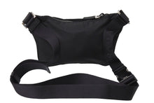 画像をギャラリービューアに読み込む, 極美品 PRADA プラダ Re-Nylon xサフィアーノレザー ショルダーバッグ ブラック 2VH128 ナイロン ロゴ シルバー金具 中古 67160