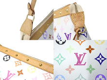 Load image into Gallery viewer, LOUIS VUITTON ルイ ヴィトン 村上隆 ポシェットアクセソワール ハンドバッグ M92649 マルチカラー ホワイト 美品 中古 67162