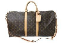 Load image into Gallery viewer, 極美品 LOUIS VUITTON ルイヴィトン キーポル55 ボストンバッグ M41414 MB1026 モノグラム ブラウン ゴールド金具 中古 67175