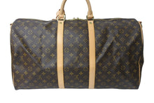 Load image into Gallery viewer, 極美品 LOUIS VUITTON ルイヴィトン キーポル55 ボストンバッグ M41414 MB1026 モノグラム ブラウン ゴールド金具 中古 67175