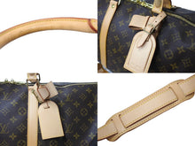 Load image into Gallery viewer, 極美品 LOUIS VUITTON ルイヴィトン キーポル55 ボストンバッグ M41414 MB1026 モノグラム ブラウン ゴールド金具 中古 67175