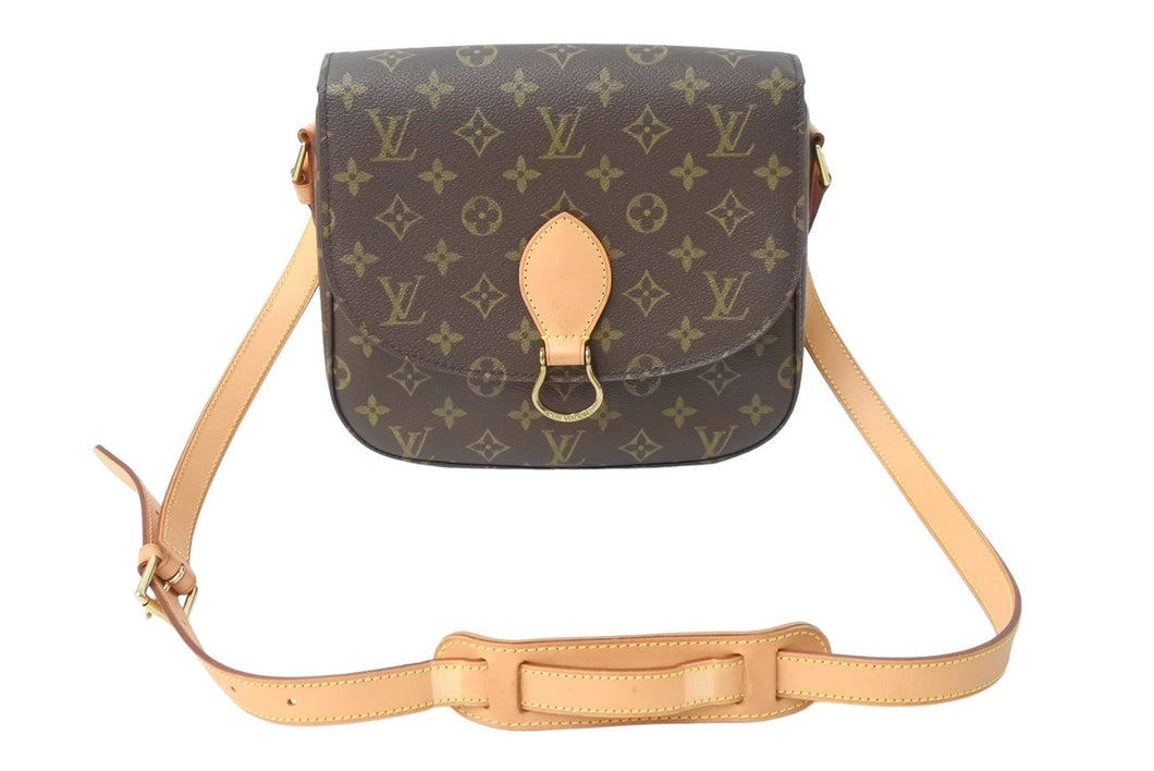 LOUIS VUITTON ルイ ヴィトン サンクルーGM 廃盤 ショルダーバッグ M51242 モノグラム ブラウン 美品 中古 67176 –  Casanova Vintage