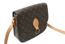 画像をギャラリービューアに読み込む, LOUIS VUITTON ルイ ヴィトン サンクルーGM 廃盤 ショルダーバッグ M51242 モノグラム ブラウン 美品 中古 67176