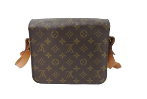 LOUIS VUITTON ルイ ヴィトン カルトシエールMM ショルダーバッグ M51253 モノグラムキャンバス ブラウン 美品 中古 67180  – Casanova Vintage