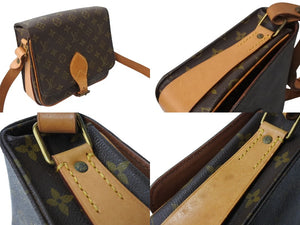 LOUIS VUITTON ルイ ヴィトン カルトシエールMM ショルダーバッグ M51253 モノグラムキャンバス ブラウン 美品 中古 67180  – Casanova Vintage