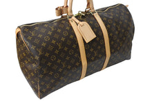 Load image into Gallery viewer, 極美品 LOUIS VUITTON ルイヴィトン キーポル55 ボストンバッグ M41414 MB1026 モノグラム ブラウン ゴールド金具 中古 67187