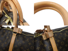 Load image into Gallery viewer, 極美品 LOUIS VUITTON ルイヴィトン キーポル55 ボストンバッグ M41414 MB1026 モノグラム ブラウン ゴールド金具 中古 67187