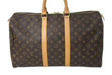 Load image into Gallery viewer, LOUIS VUITTON ルイヴィトン キーポル45 ボストンバッグ M41428 SP0917 モノグラム ブラウン ゴールド金具 美品 中古 67188